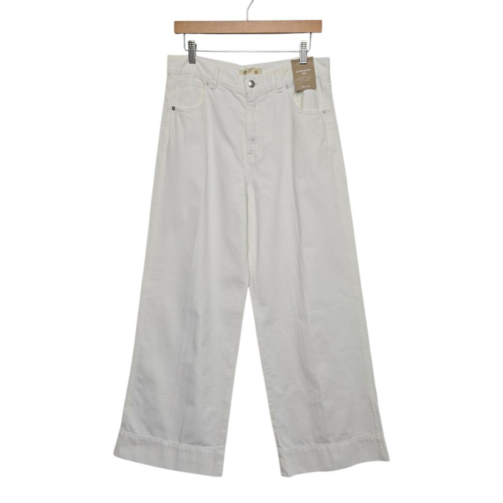 Madewell Women's White Flare & Wide Leg Jeans